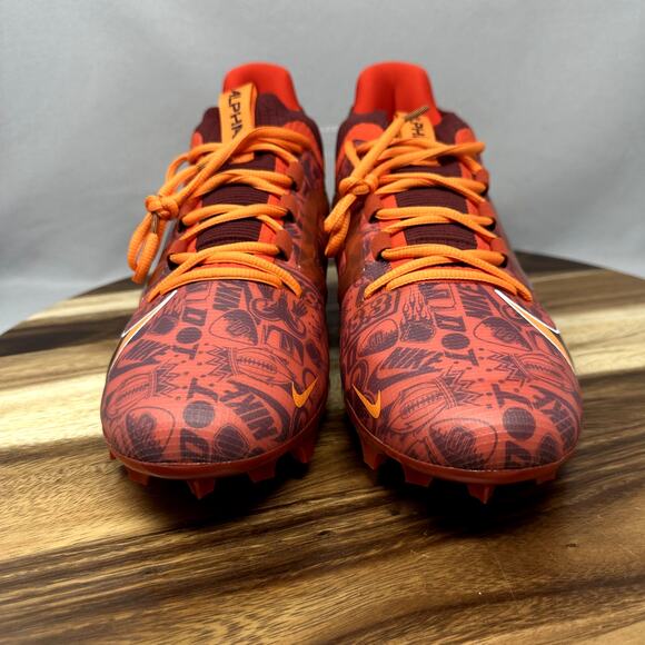Nike Alpha Menace 4 Elite NRG Men\'s Size 10 (FQ4046-600) Red Football Cleats main image 2